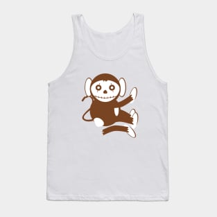 Cute Dead Monkey Tank Top